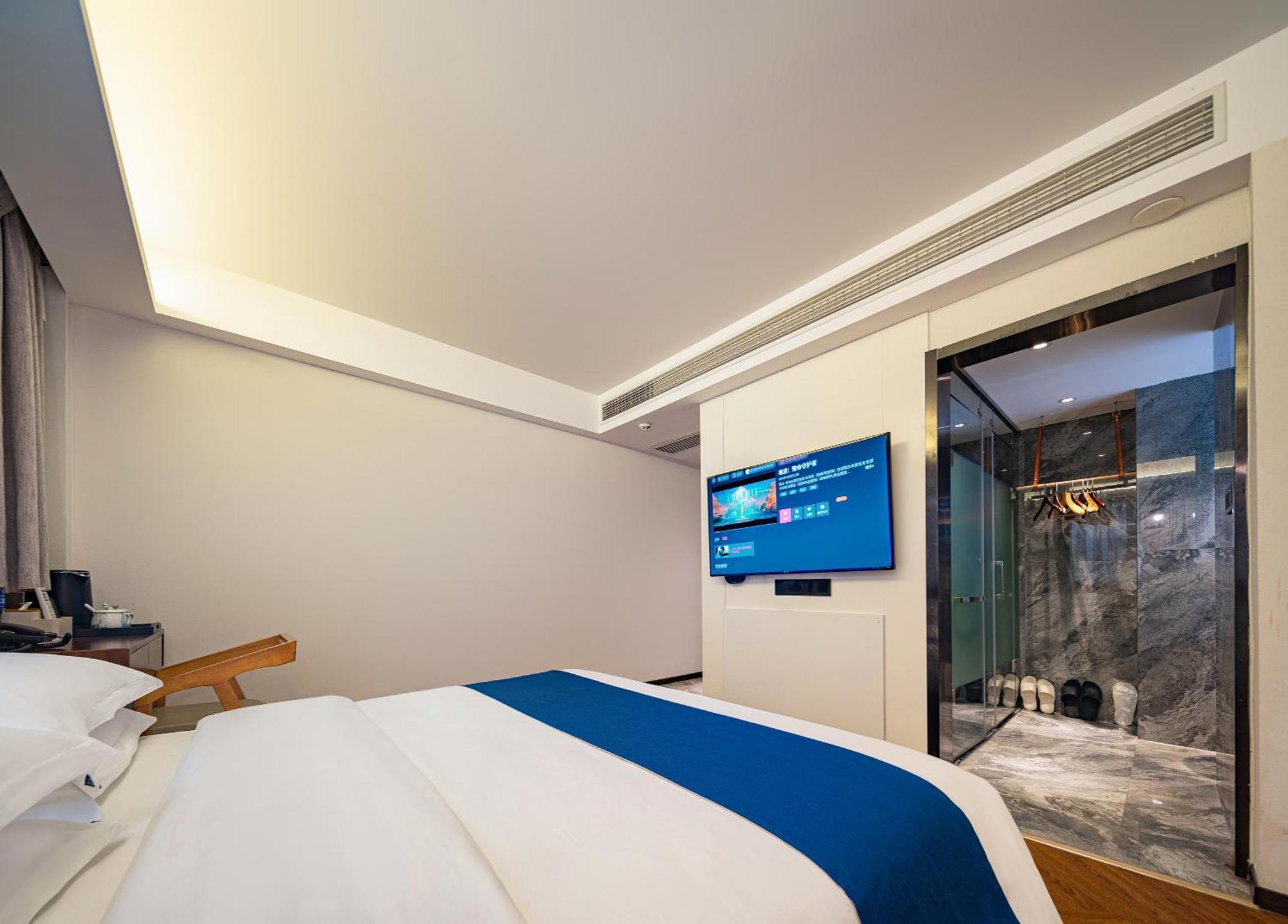 Hotel 張家界武陵源北岸輕奢客棧 森林公園店 Čang-ťia-ťie Exteriér fotografie
